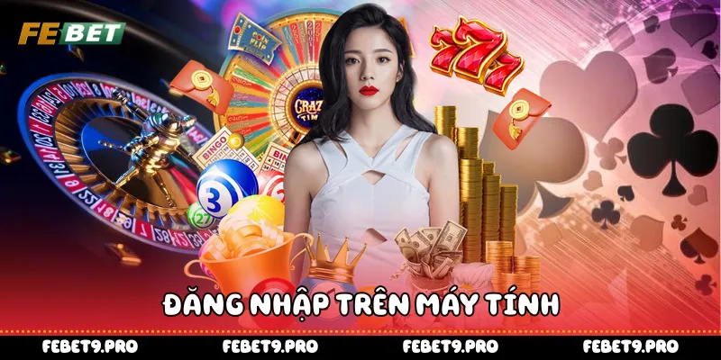 Đăng nhập trên máy tính