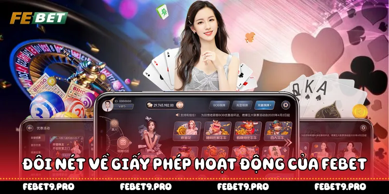 Đôi nét về giấy phép hoạt động của Febet